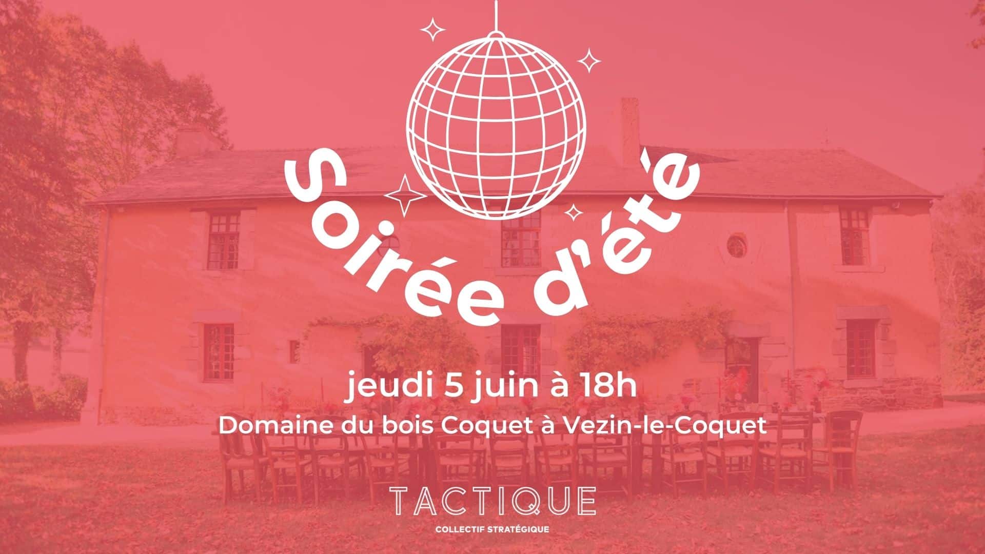 Soirée d'été et AG jeudi 5 juin