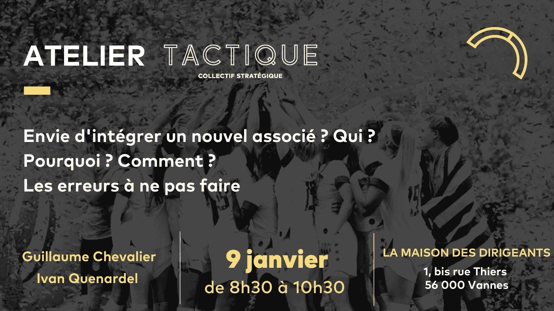 Atelier asso 9 janvier