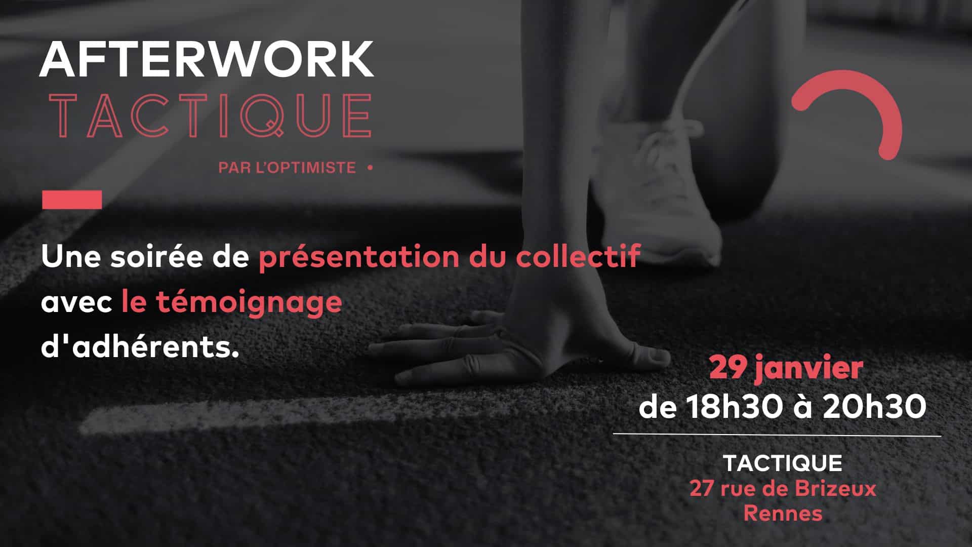 Afterwork Découverte Tactique 29 janvier