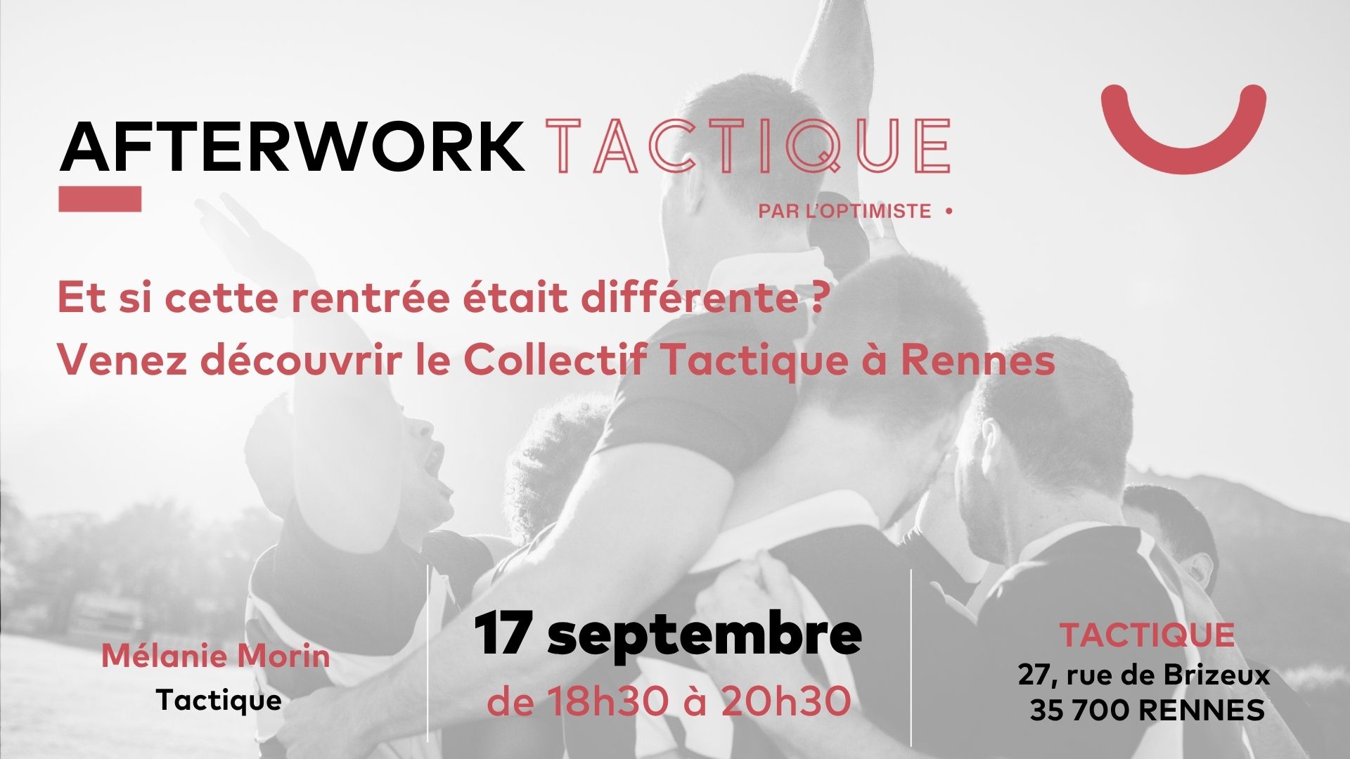 Afterwork de rentrée Tactique 17 septembre 18h30