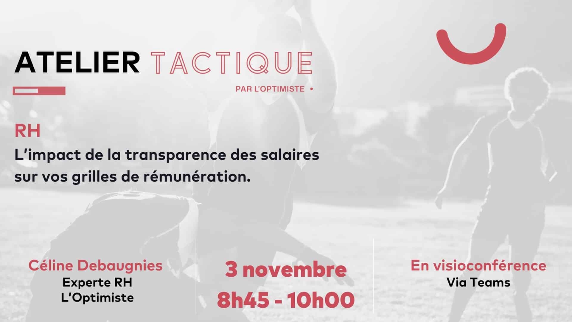Afterwork découverte Tactique 17 septembre